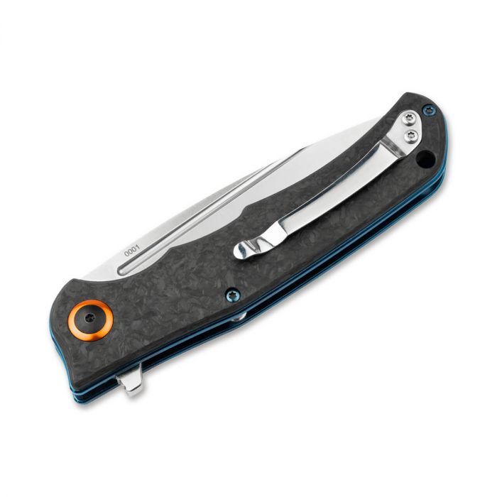 Складной нож Boker Nubilum, сталь D2, рукоять карбон