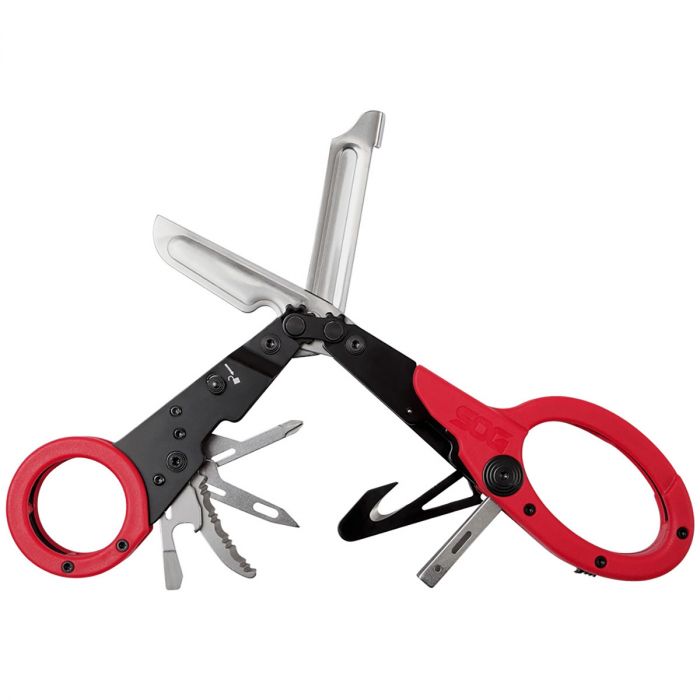 Мультитул SOG ParaShears Red, сталь 3Cr13, рукоять GRN