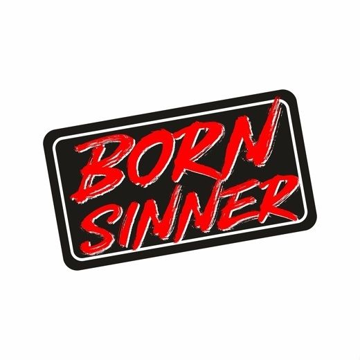 Патч Federkamm "Born sinner"