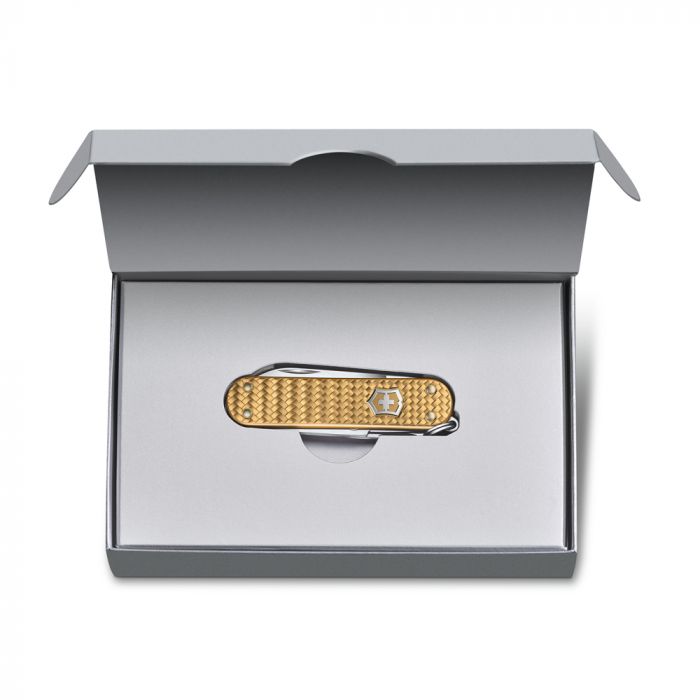 Нож перочинный Victorinox Classic SD Precious Alox "Brass Gold", 58 мм, 5 функций