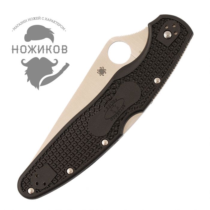 Нож складной Spyderco Police 4C07PBK4, сталь VG-10