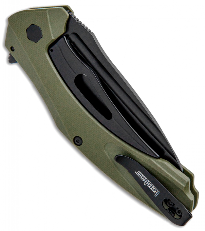 Складной нож Kershaw Natrix XL OD Green 7008OLBLK, сталь 8Cr13MoV, рукоять G-10