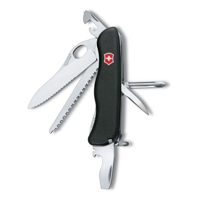 Нож перочинный Victorinox Trailmaster, сталь X50CrMoV15, рукоять нейлон, черный