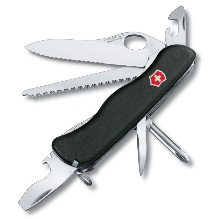 Нож перочинный Victorinox Trailmaster, сталь X50CrMoV15, рукоять нейлон, черный