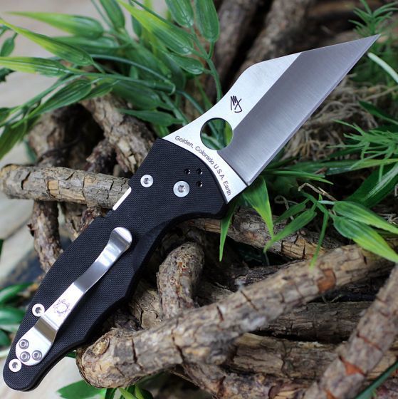 Складной нож Spyderco Yojimbo™, сталь Crucible CPM® S30V™, рукоять G10, чёрный