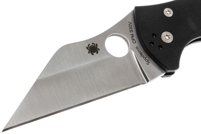 Складной нож Spyderco Yojimbo™, сталь Crucible CPM® S30V™, рукоять G10, чёрный