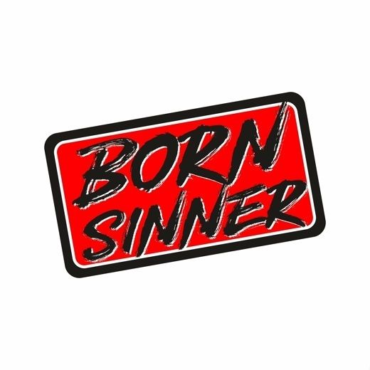 Патч Federkamm "Born sinner"